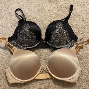 2 Bombshell +2 cup sizes VS Bras